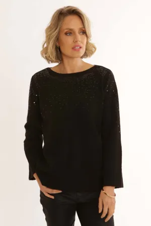 Pomodoro Clothing Sequin Jumper 42457