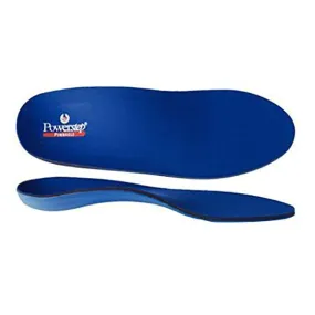 Powerstep Pinnacle Insole | Full Length Insoles Ideal for plantar fasciiitis | Color Blue | For Women and Men