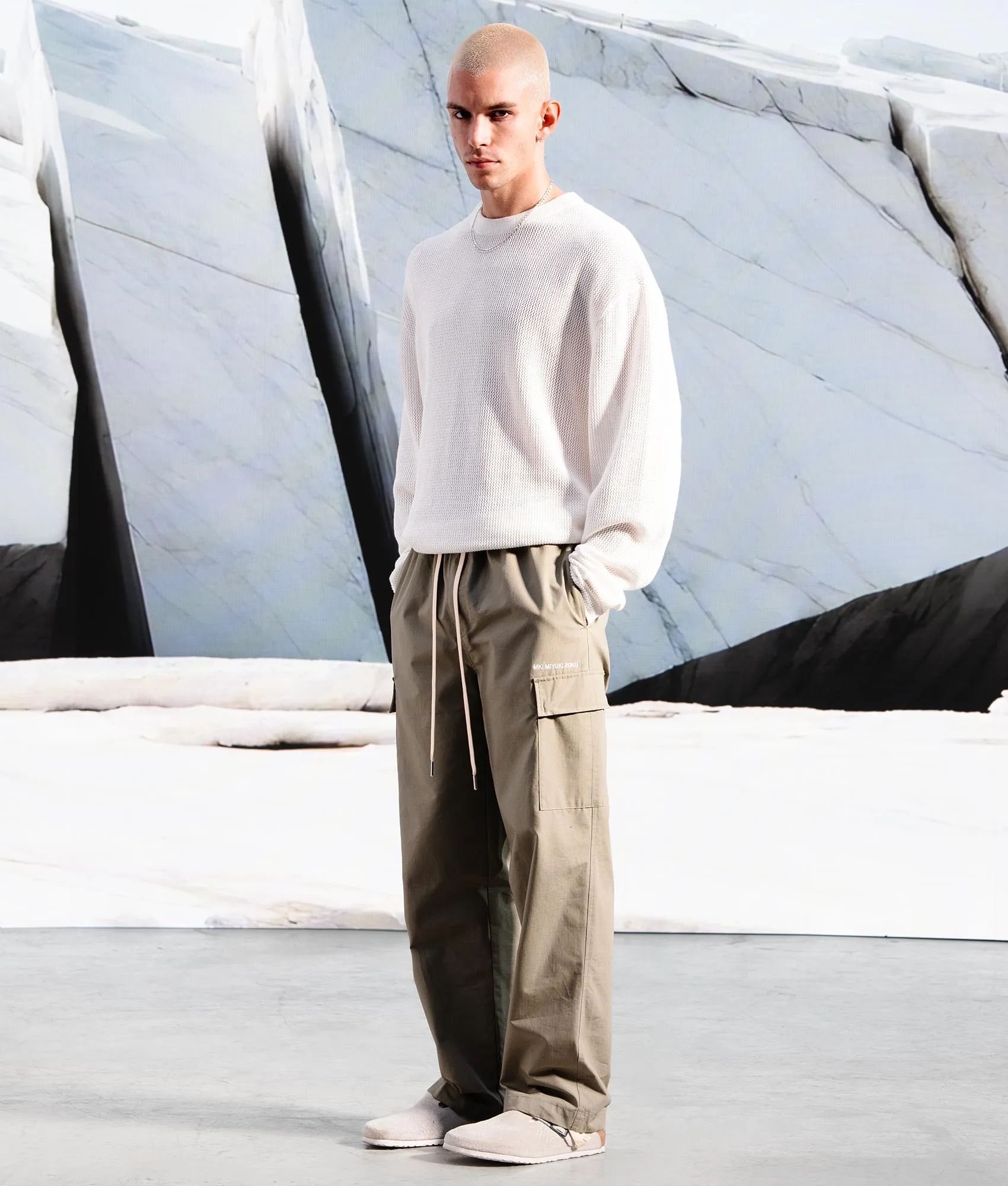 Relaxed Fit Ripstop Cargo Pants