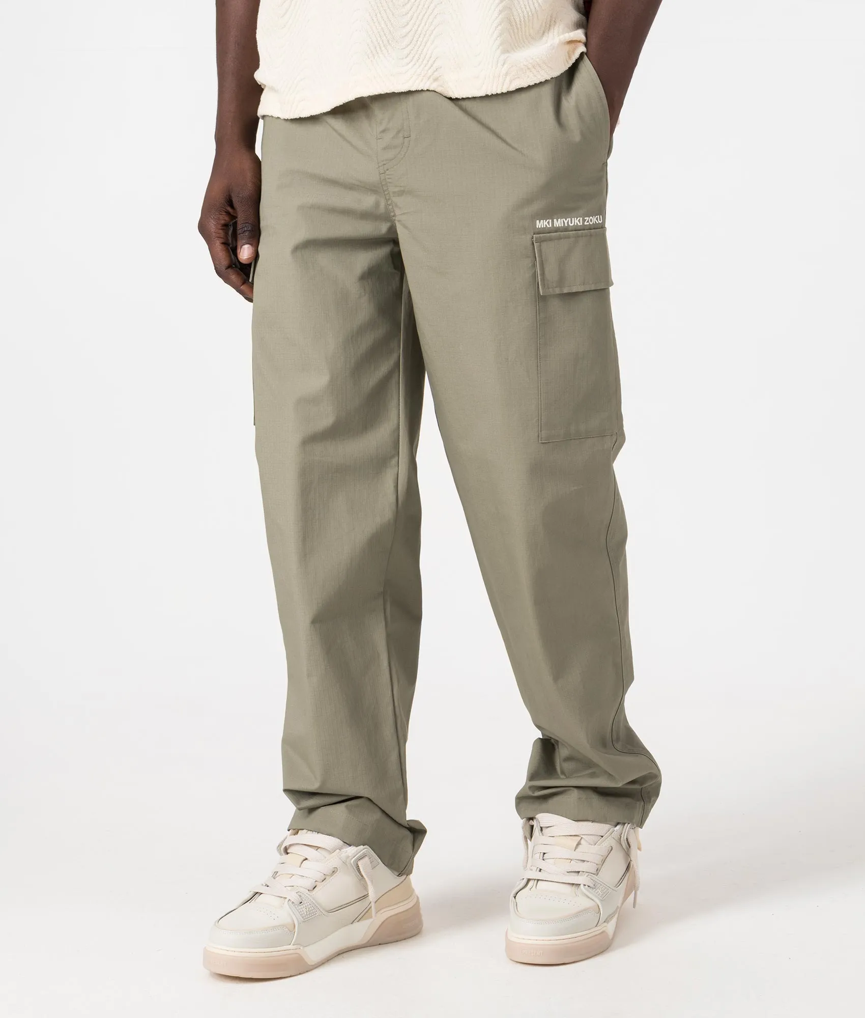 Relaxed Fit Ripstop Cargo Pants