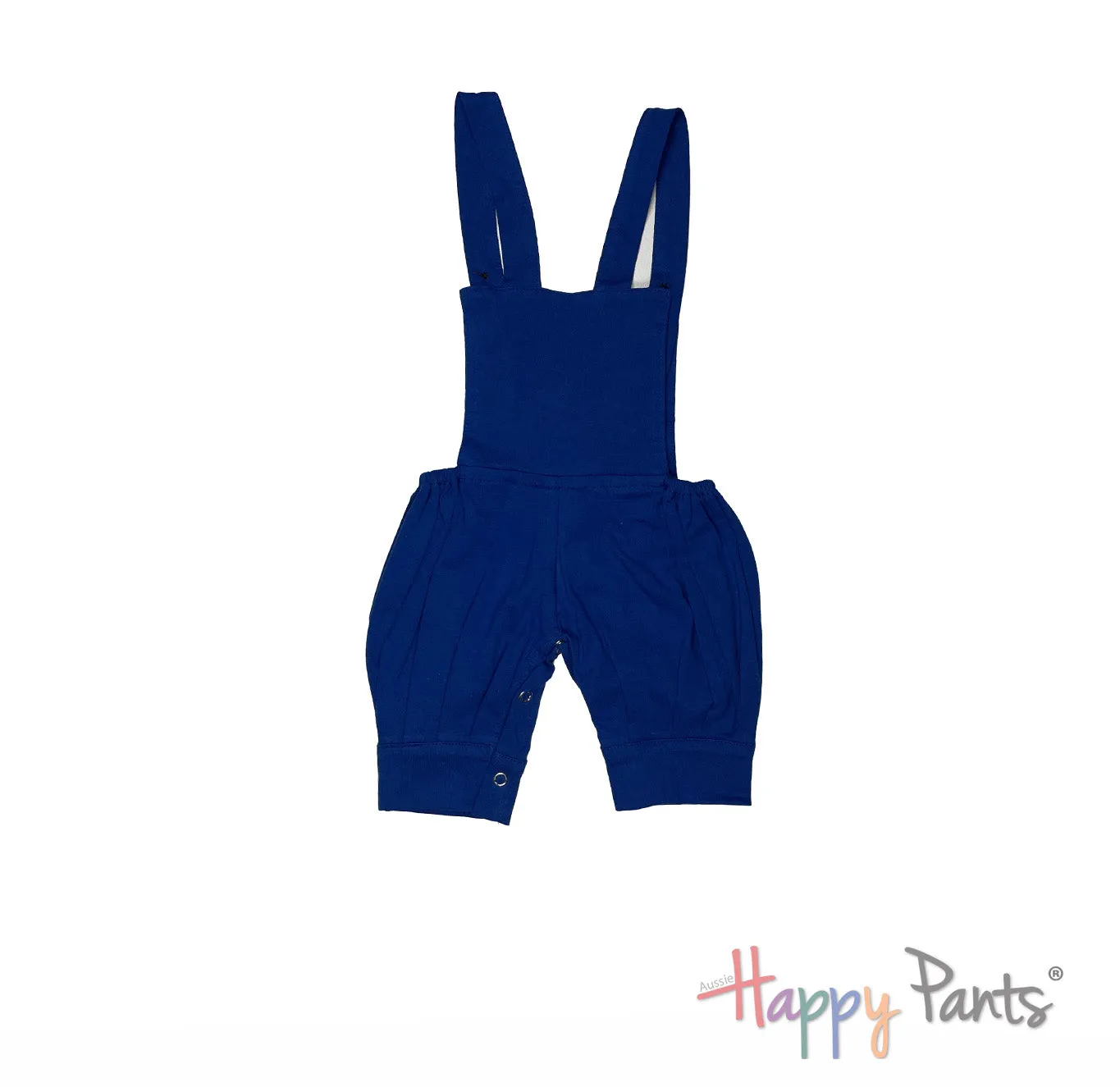 Royal Blue Happy Jumpsuit for Boys