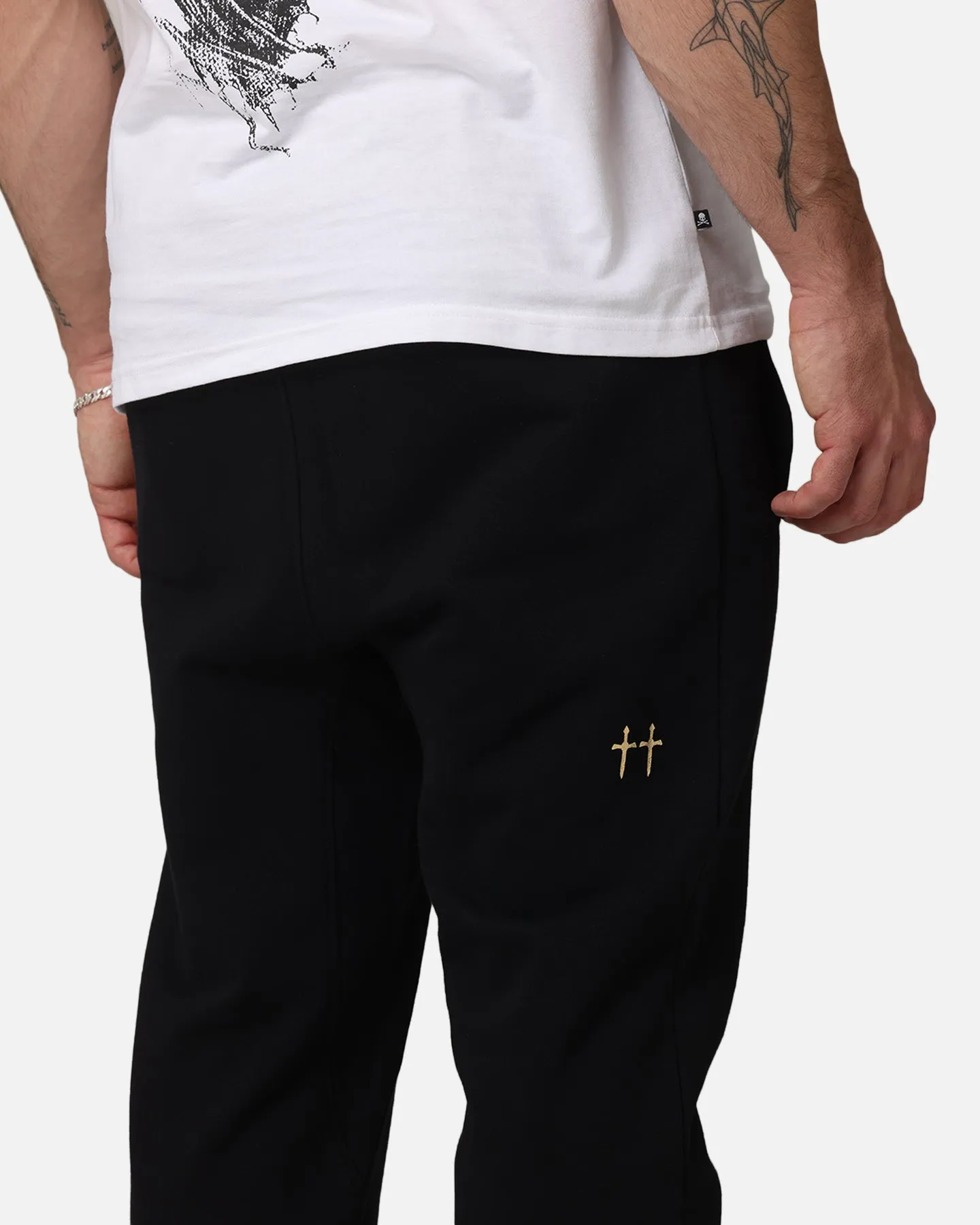 Saint Morta Daggers Sweatpants Black/Gold