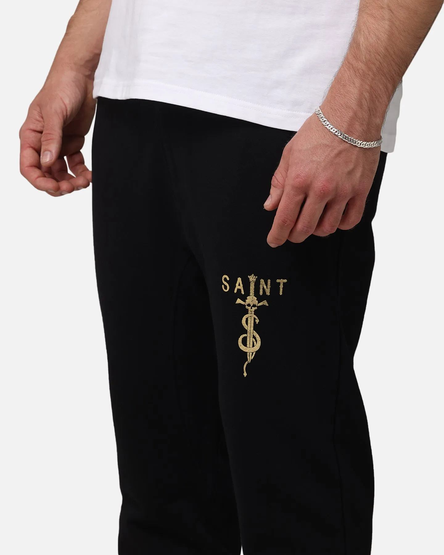 Saint Morta Daggers Sweatpants Black/Gold