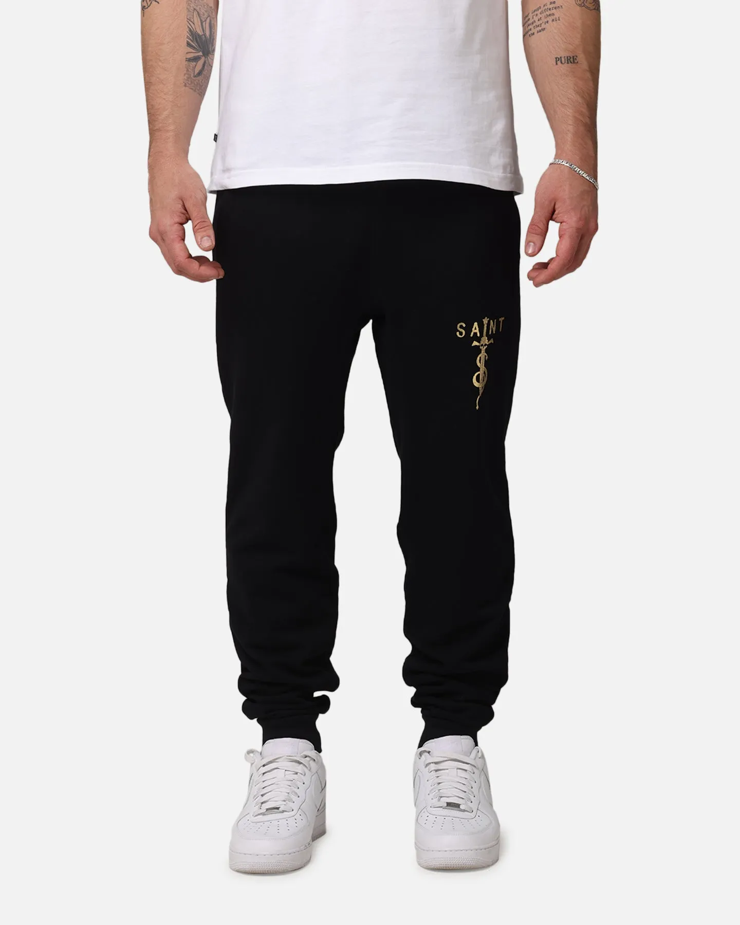 Saint Morta Daggers Sweatpants Black/Gold