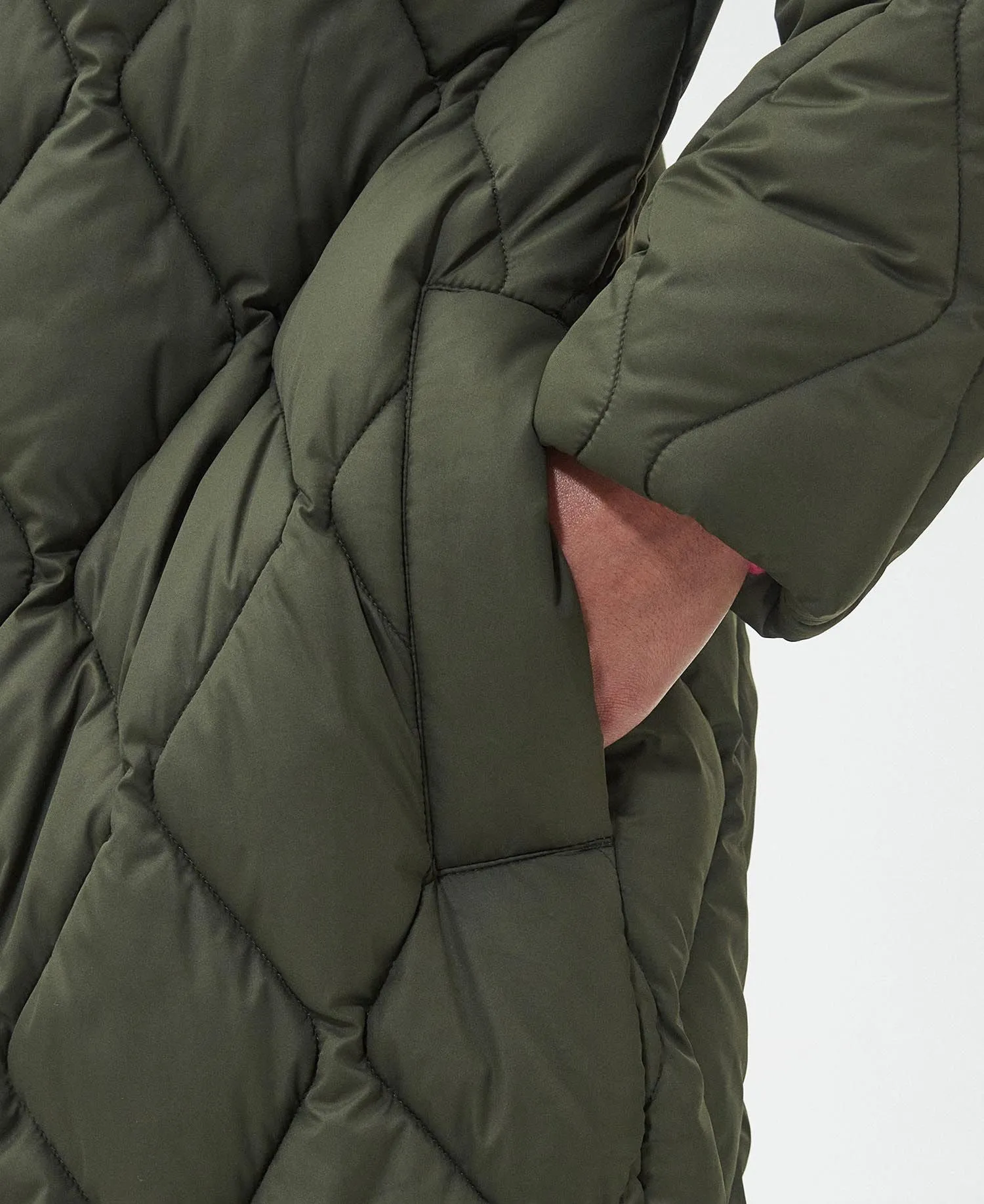 Samphire Quilted Jacket - Deep Olive