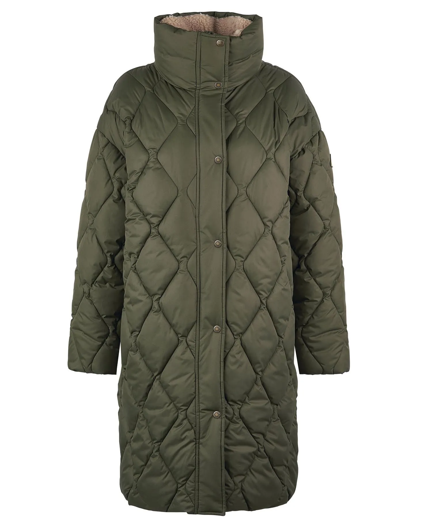 Samphire Quilted Jacket - Deep Olive