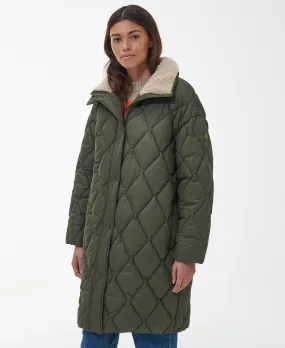 Samphire Quilted Jacket - Deep Olive