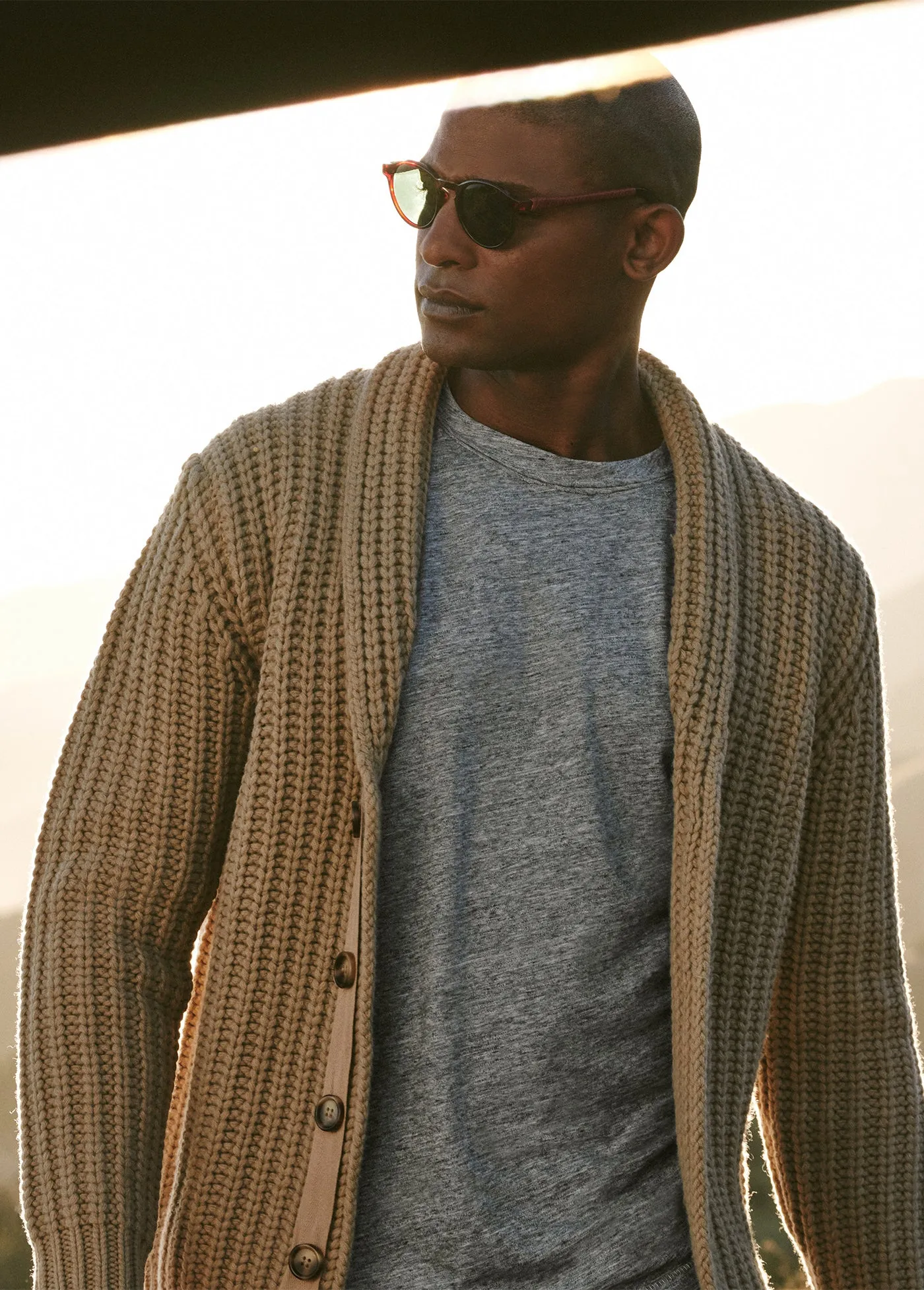 SHAWL CARDIGAN