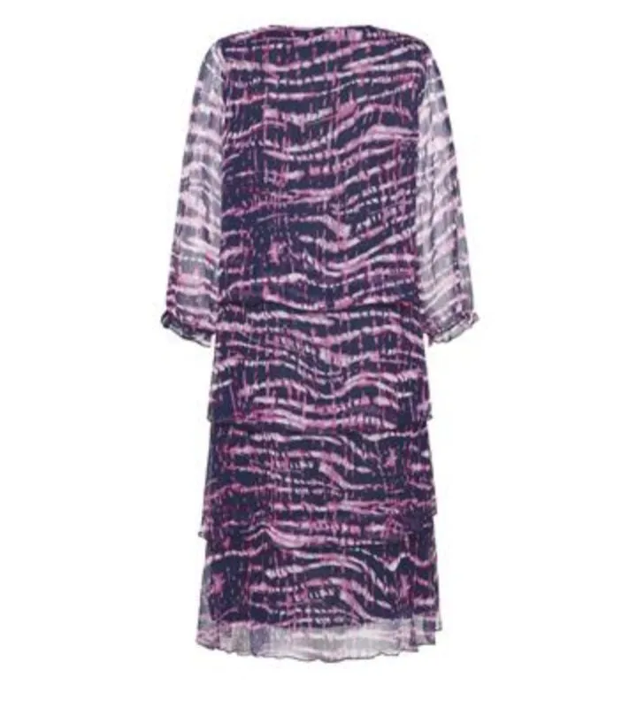 Signature  abstract print layered Dresses