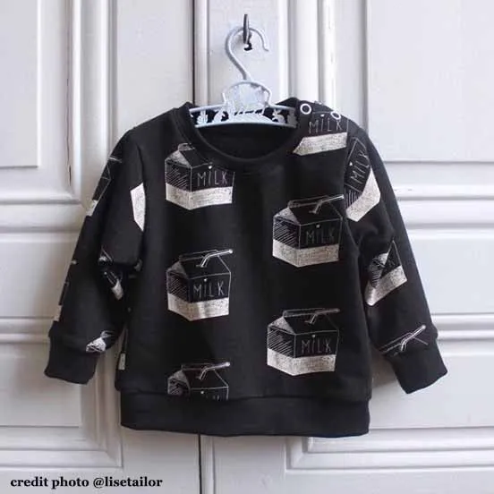 SINTRA sweatshirt - Baby 6M/4Y - Paper Sewing Pattern