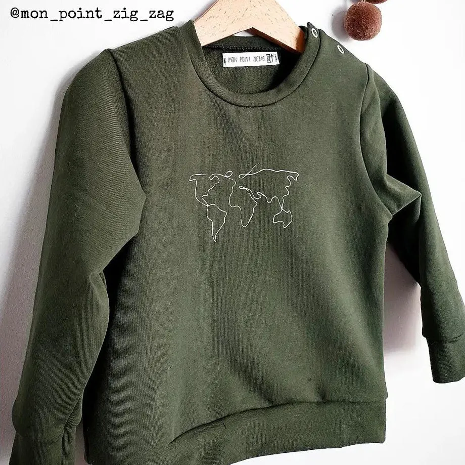 SINTRA sweatshirt - Baby 6M/4Y - Paper Sewing Pattern