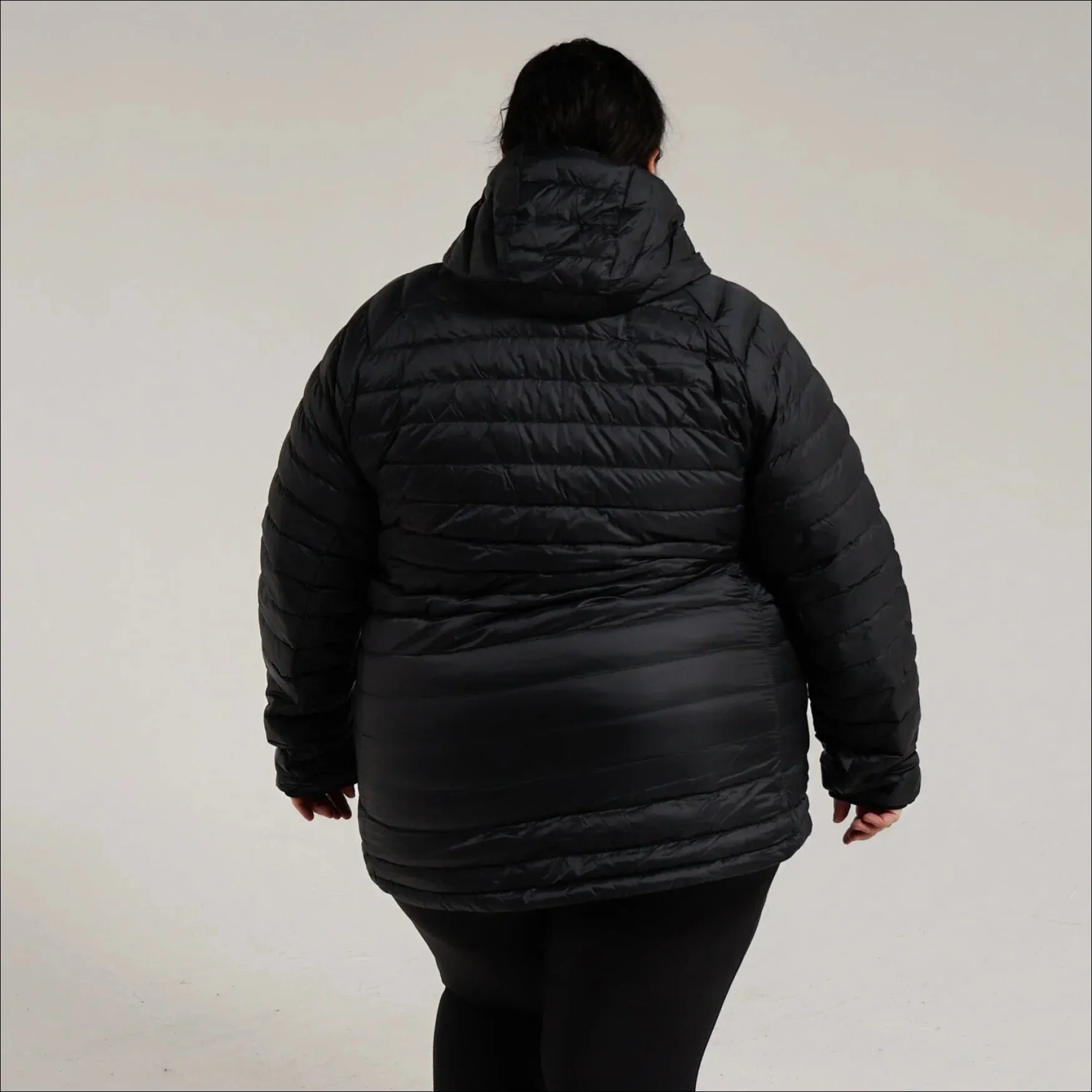 Snow Country Outerwear Women’s 1X-6X Plus Extended Size Packable Down Jacket Hooded Coat