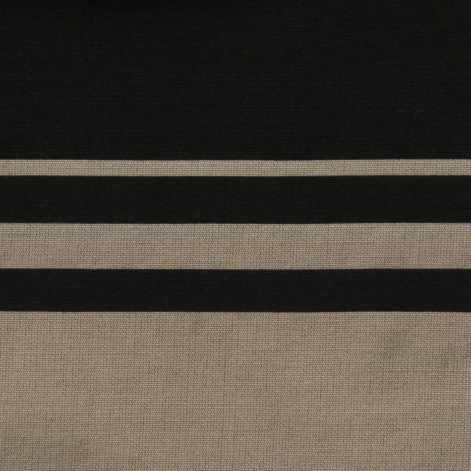 Stripped Black and Beige Fabric 2376