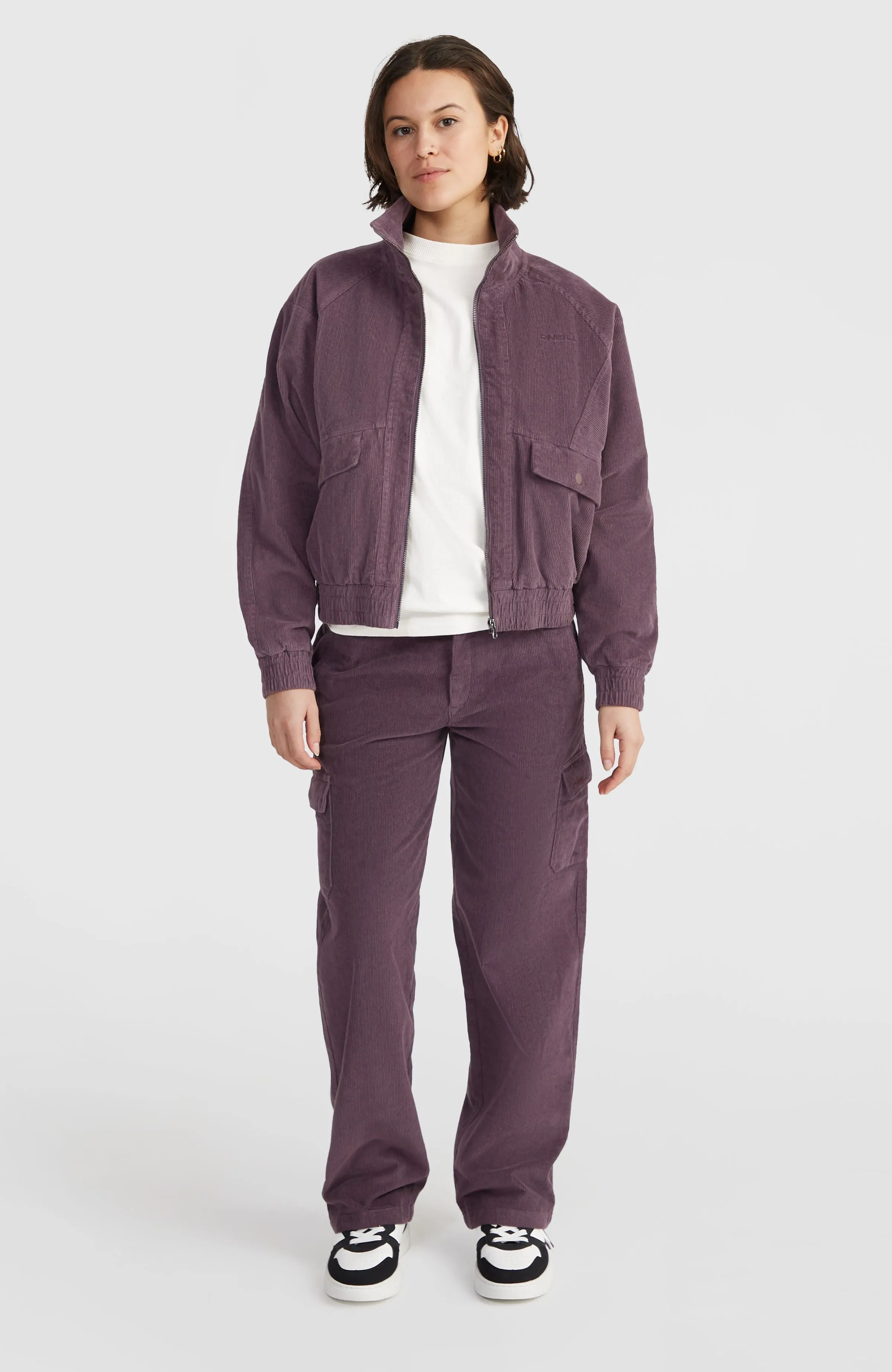 Surf Heroes Cord Jacket | Mauve Miracle