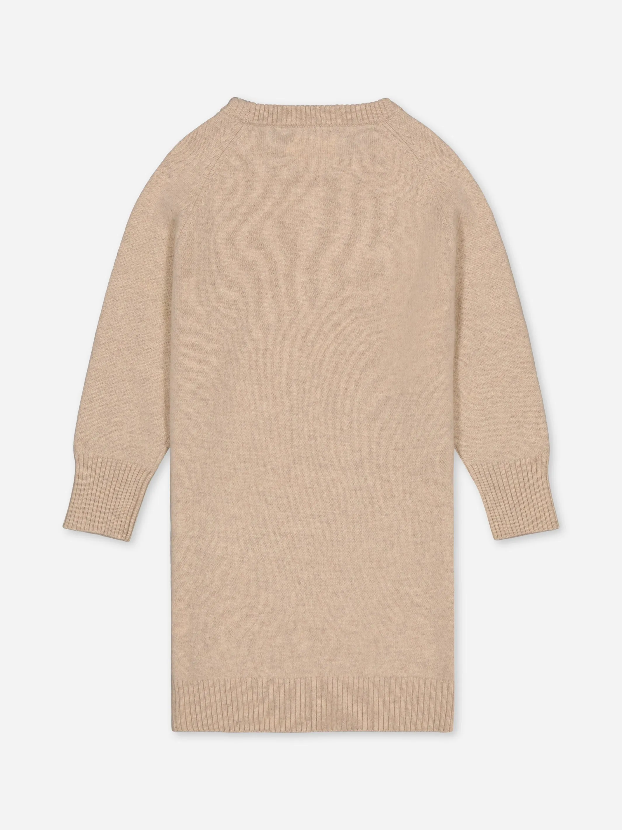 SWEATER DRESS BEIGE