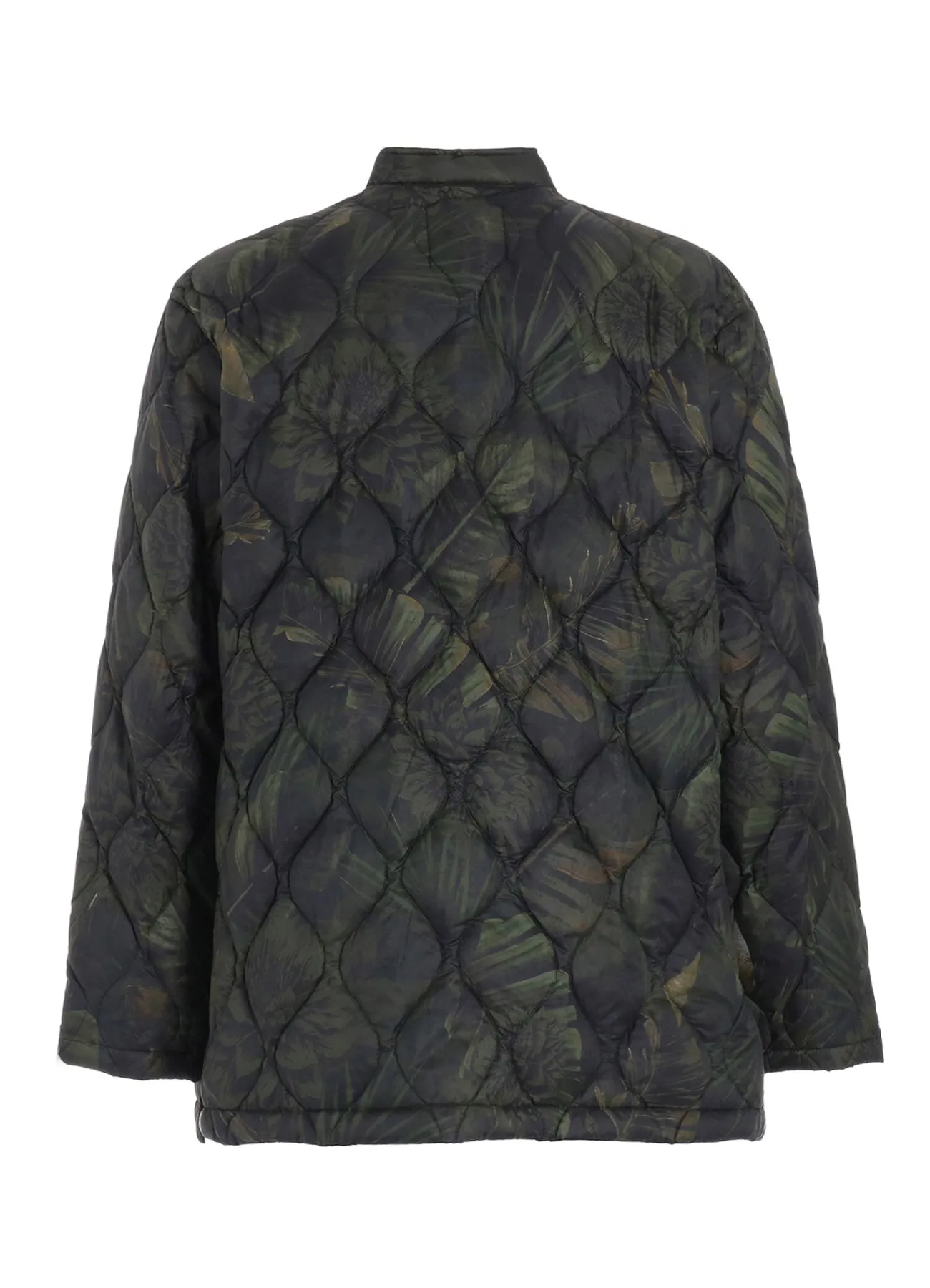 【S'YTE X TAION】DAHLIA CAMOUFLAGE QUILTED DOWN CHINA JACKET