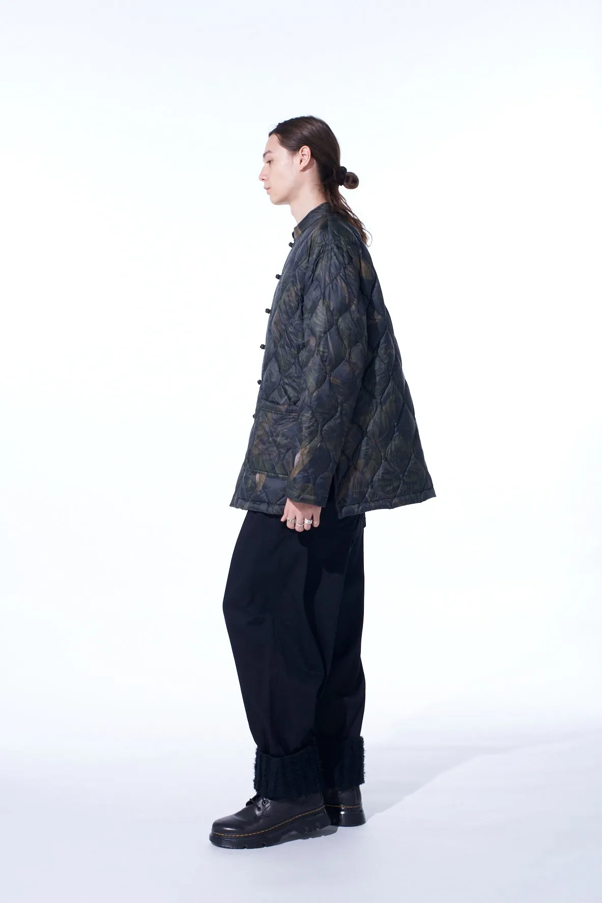 【S'YTE X TAION】DAHLIA CAMOUFLAGE QUILTED DOWN CHINA JACKET