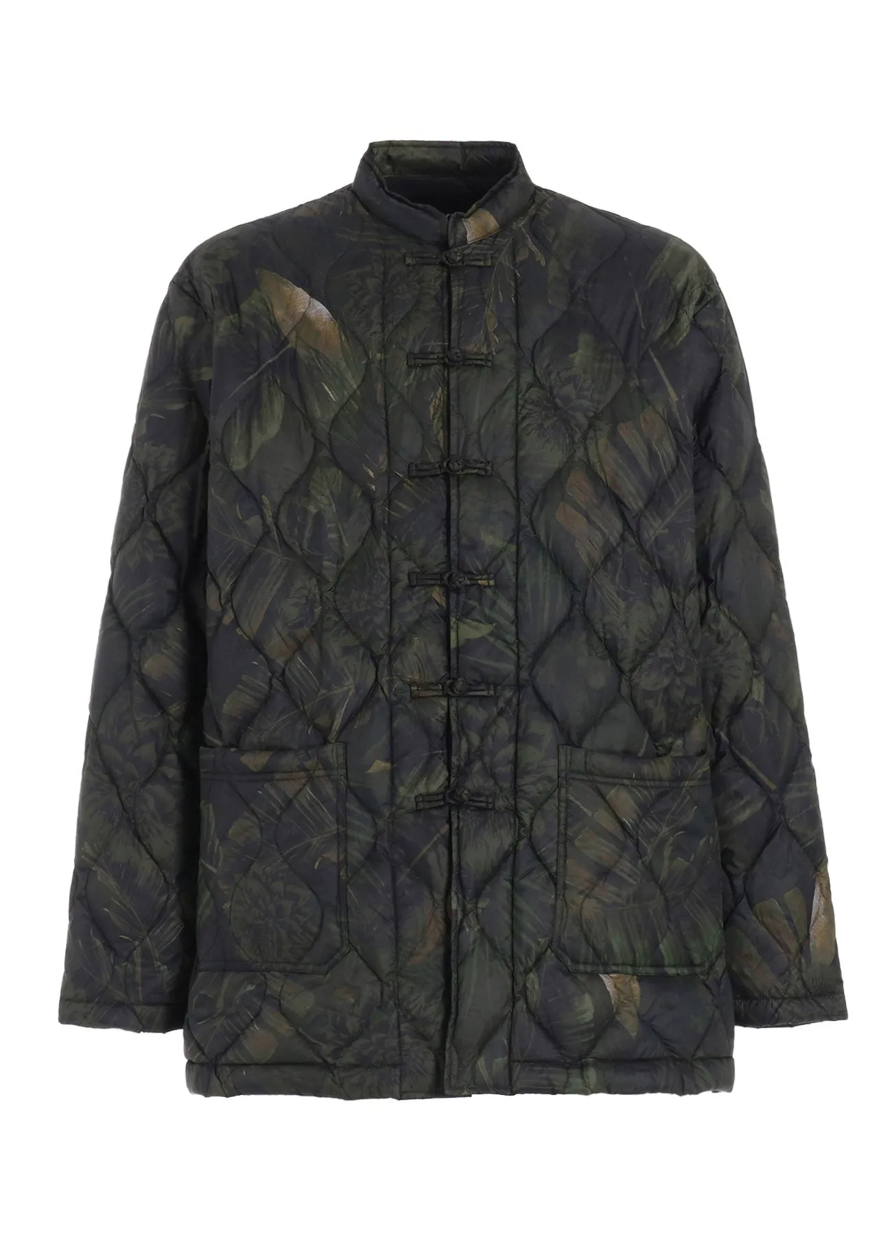 【S'YTE X TAION】DAHLIA CAMOUFLAGE QUILTED DOWN CHINA JACKET