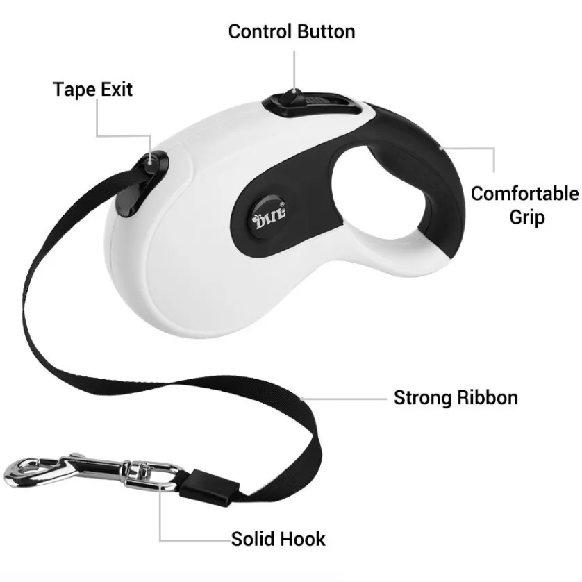 Tangle Free Retractable Dog Leash