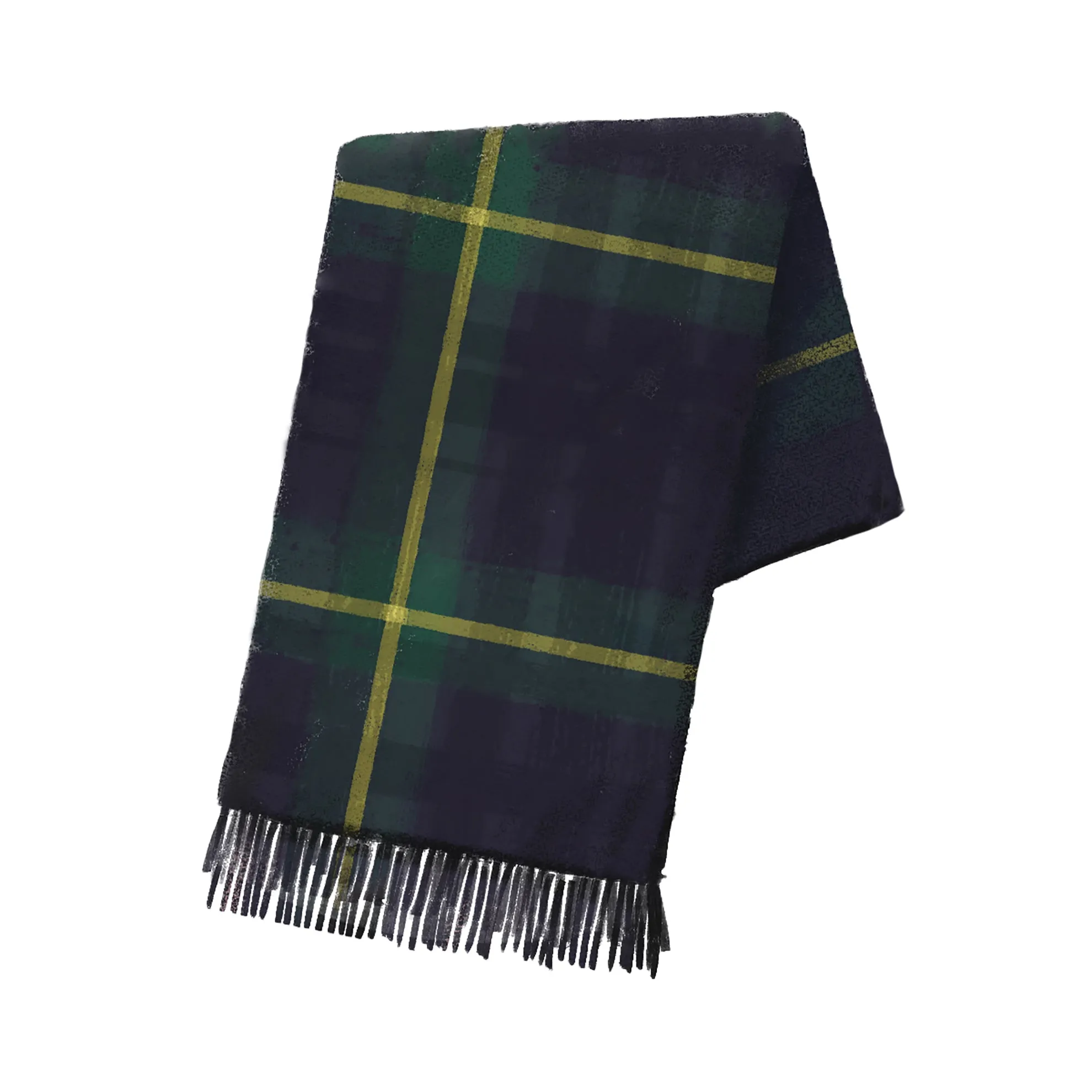 Tartan Cashmere Scarf