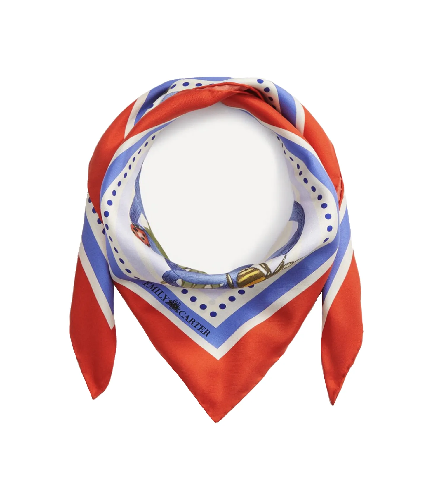 The Meadow Silk Scarf | 90x90cm