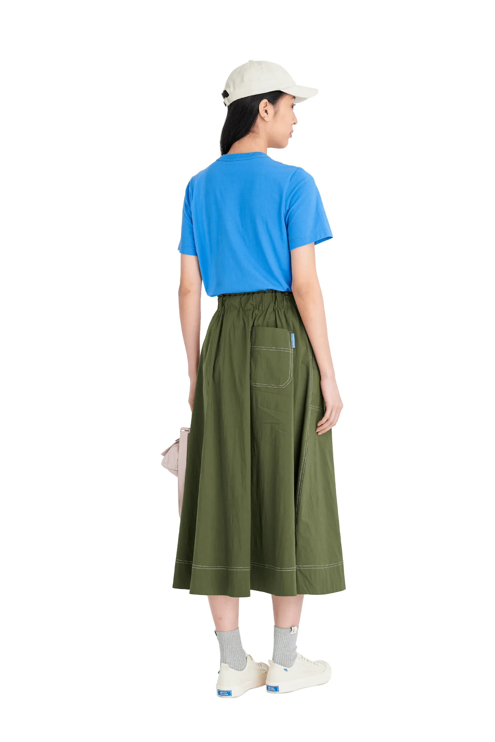 Toggle Midi Skirt