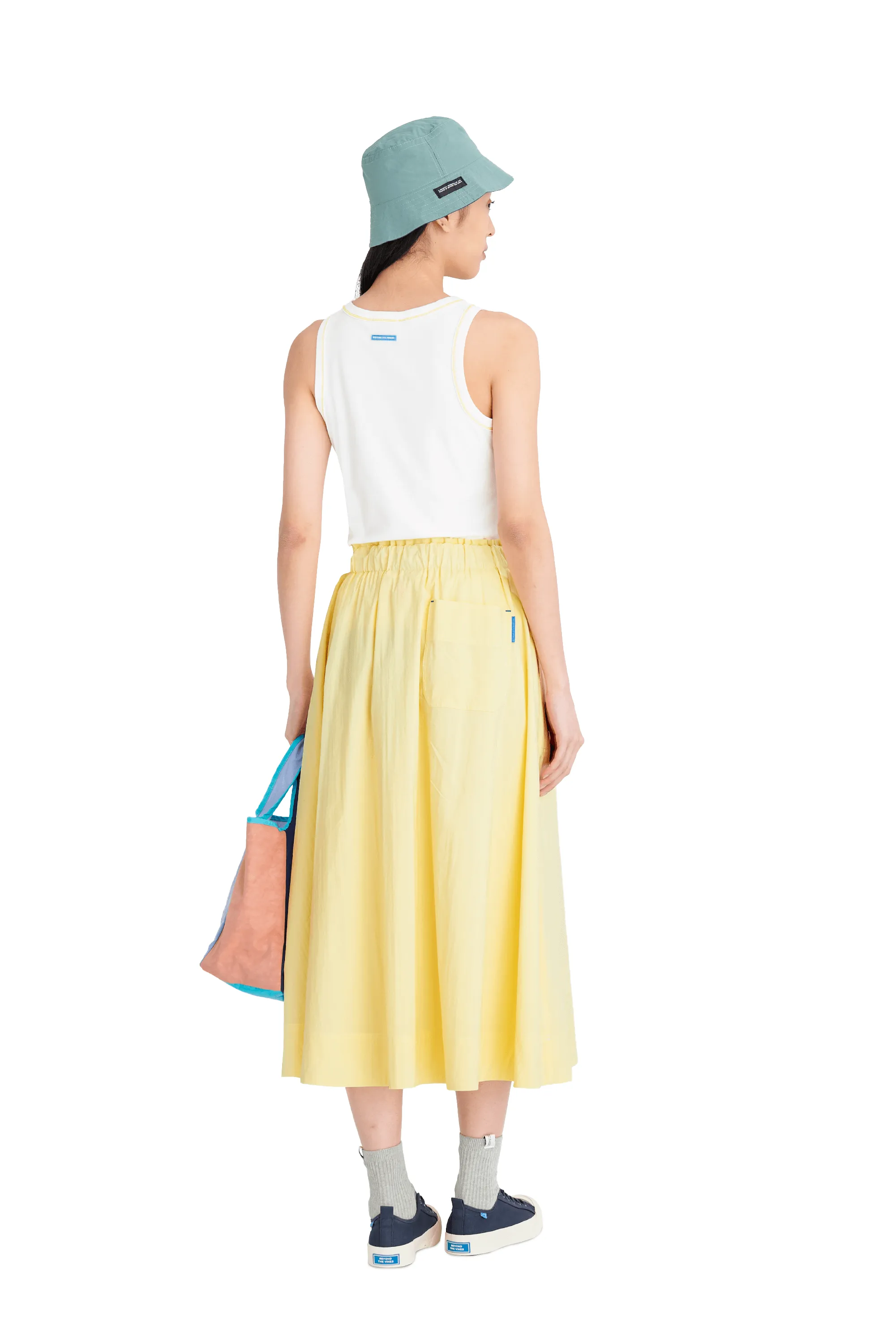 Toggle Midi Skirt