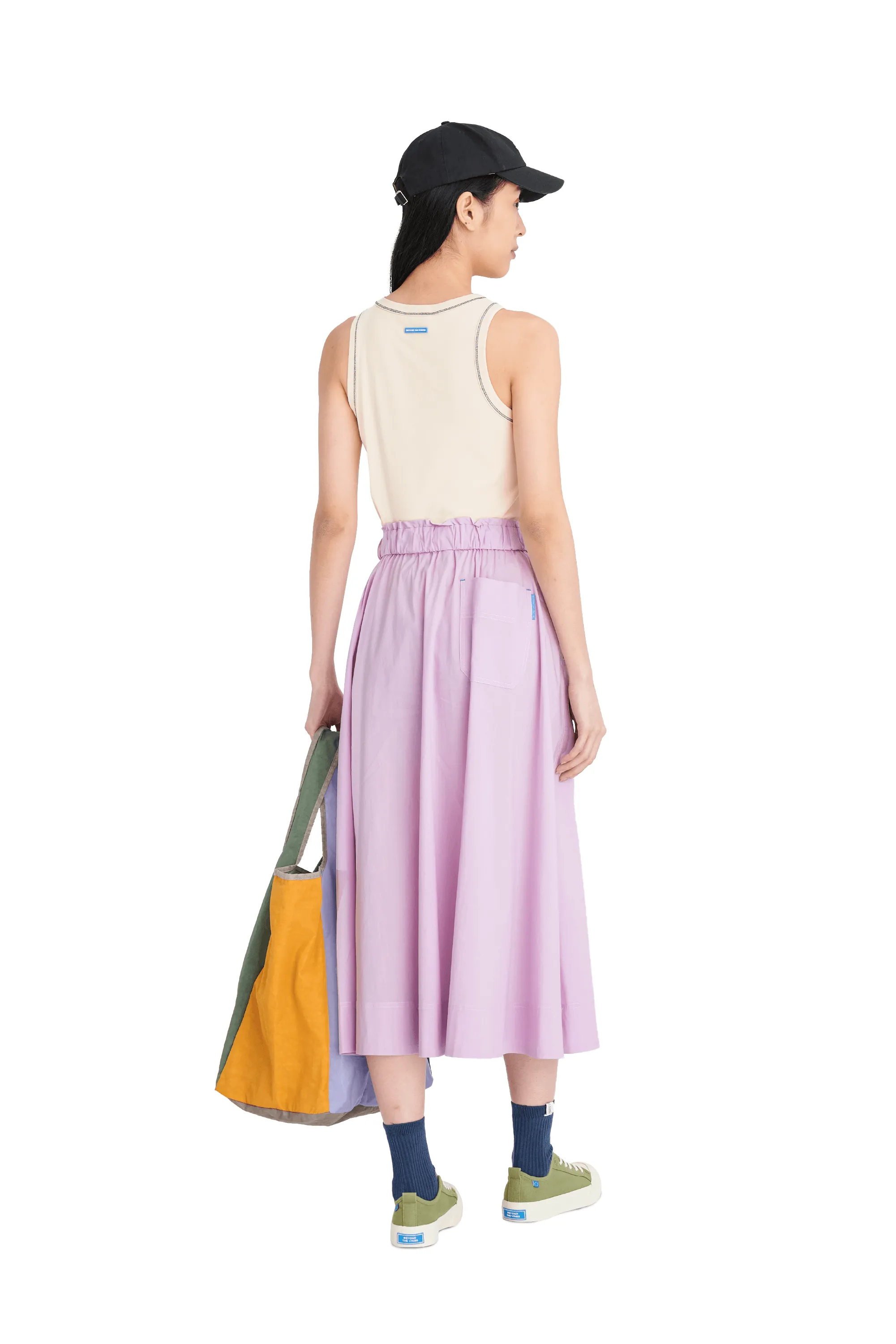 Toggle Midi Skirt