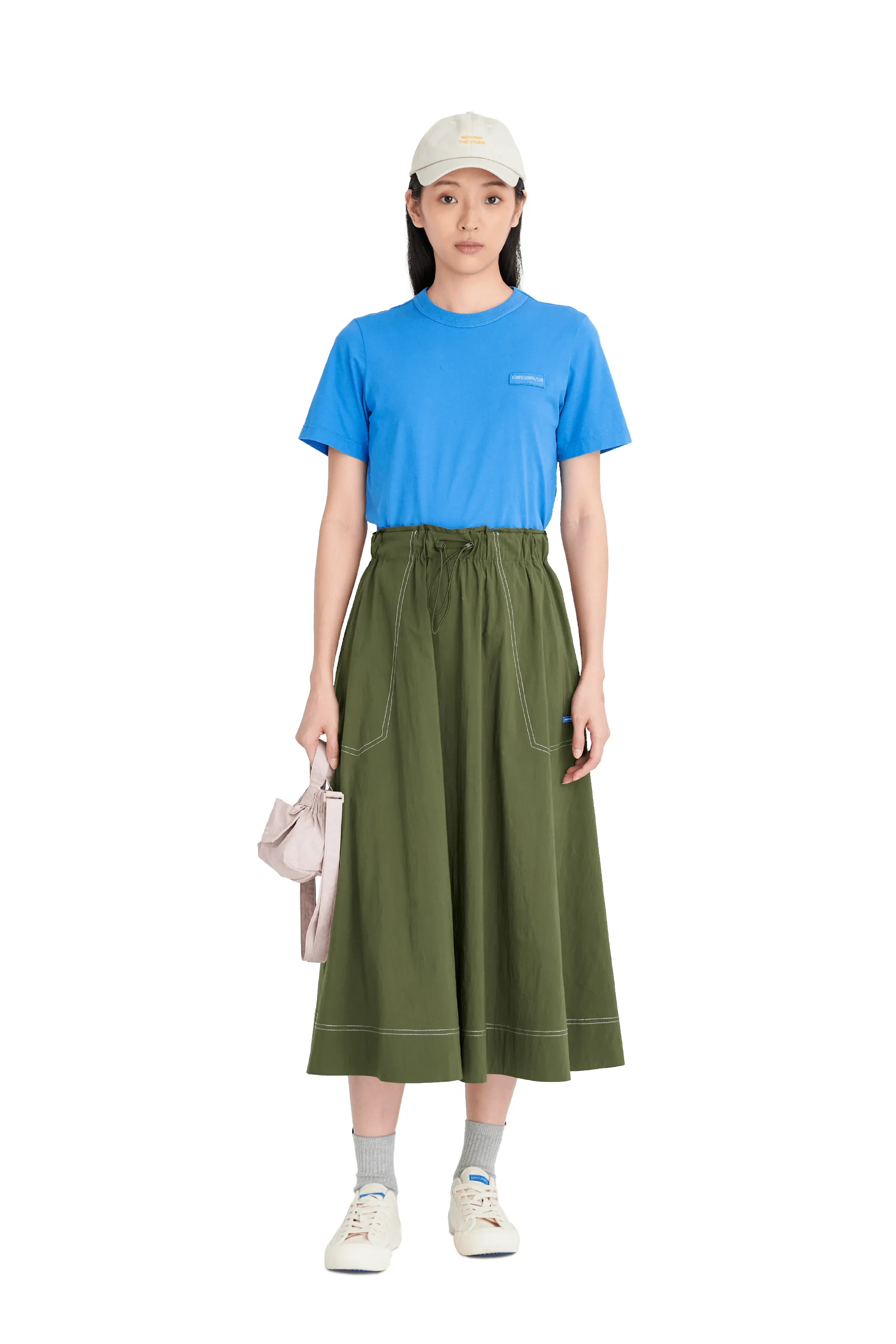 Toggle Midi Skirt