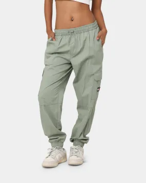 Tommy Jeans Women's Betsy Cargo Elasticated Joggers Dusty Sage