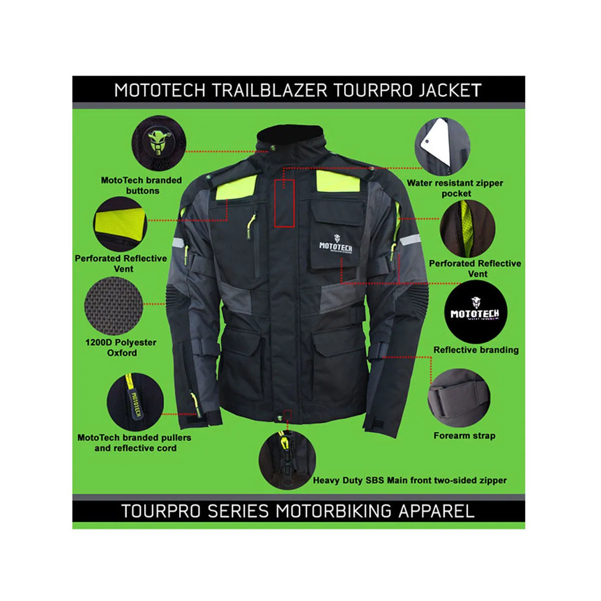 Trailblazer TourPro Riding Jacket - Level 2