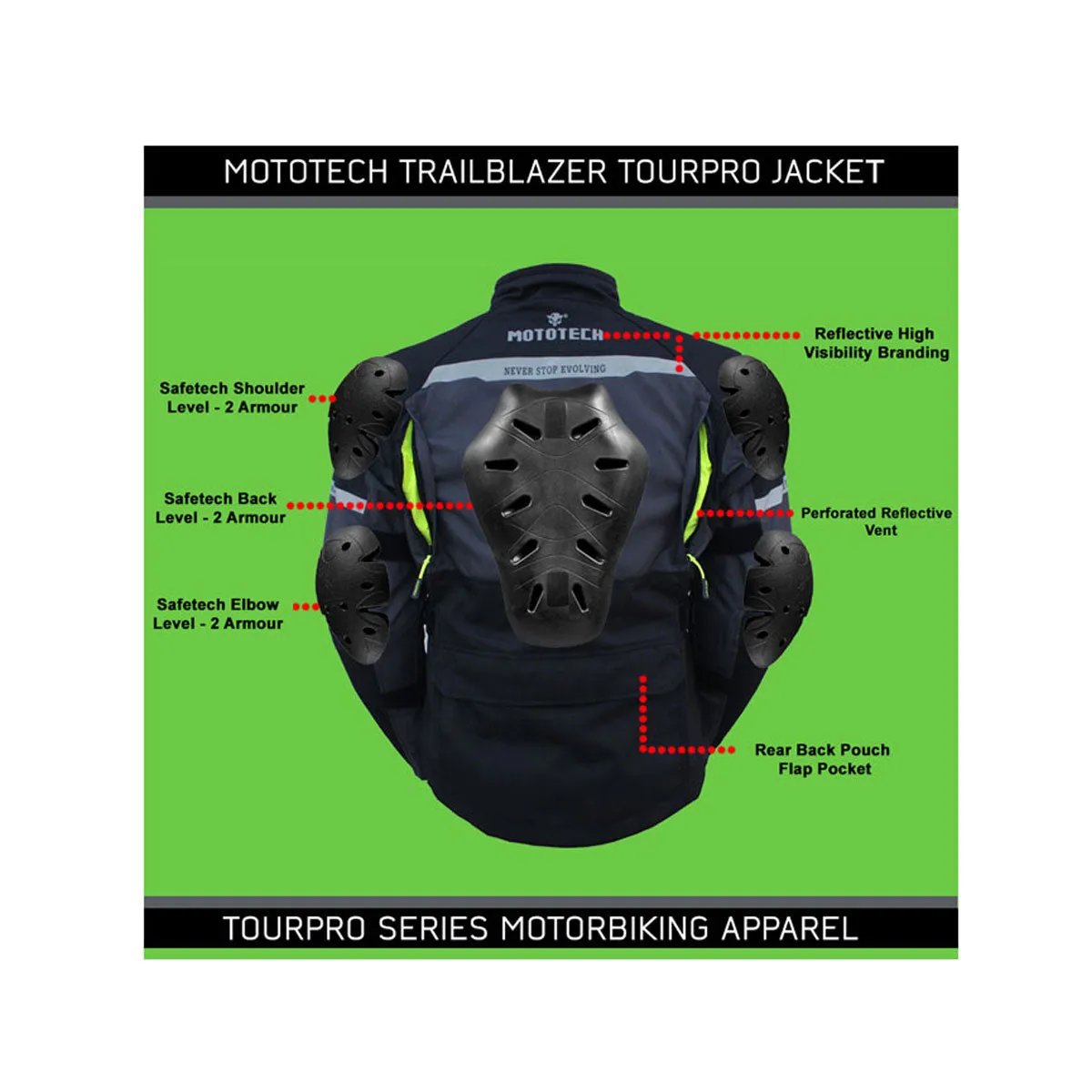 Trailblazer TourPro Riding Jacket - Level 2