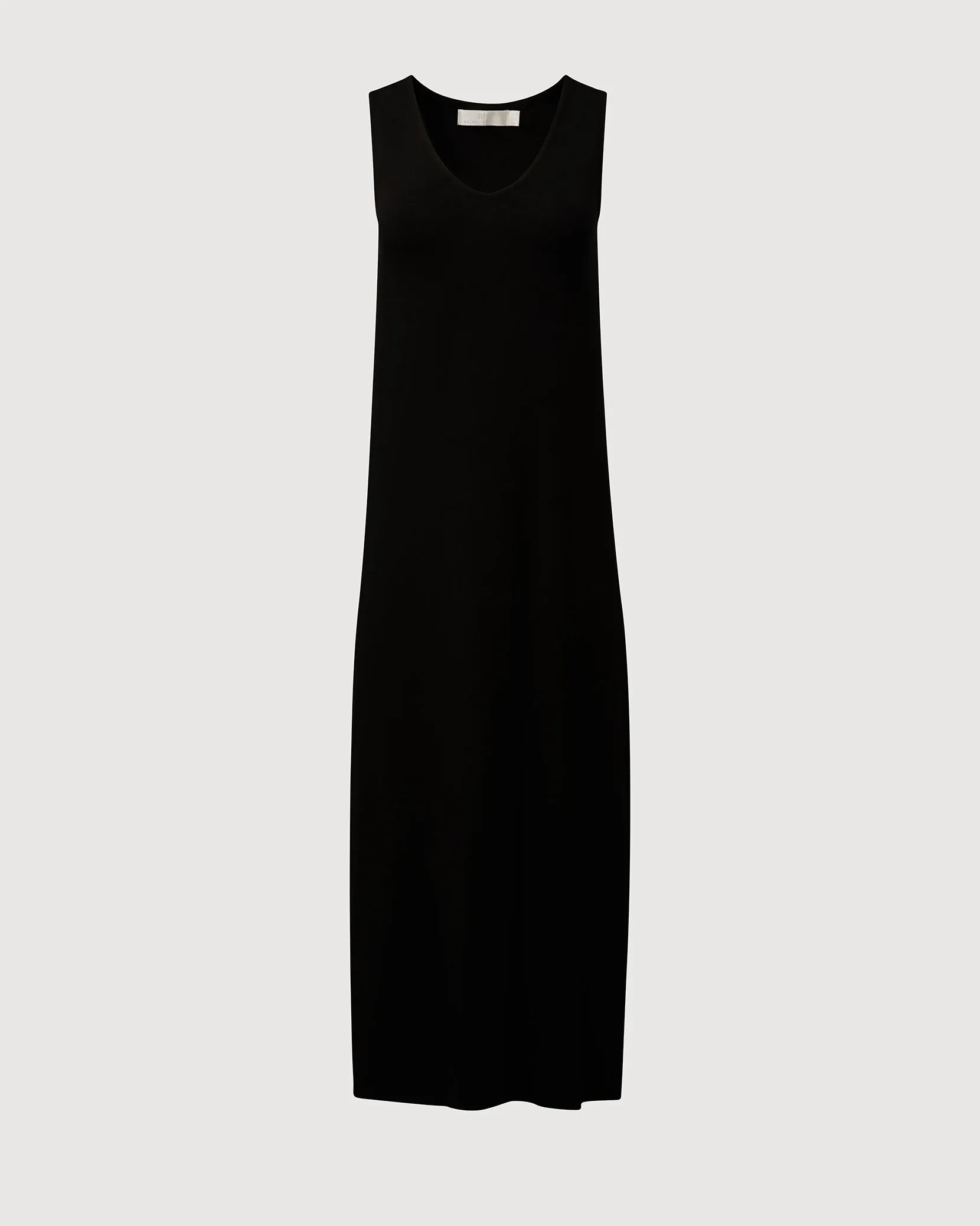 V-neck Muscle Midi Dress