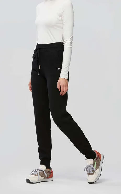 VERONA sustainable cuffed sweatpants with drawstrings