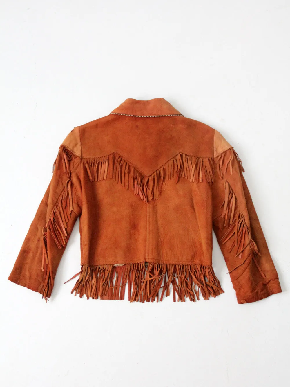 vintage 1950s Roy Rogers leather children's jacket