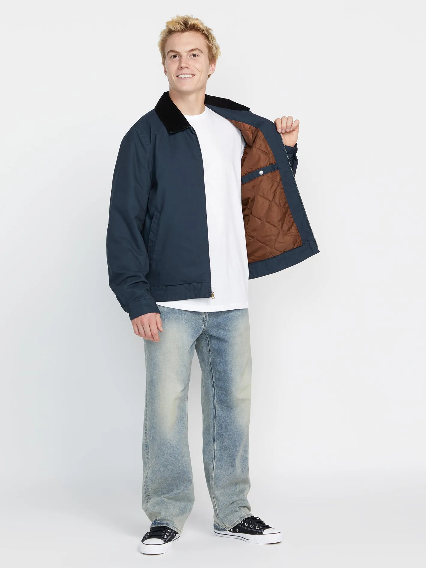 Voider Lined Jacket - Navy