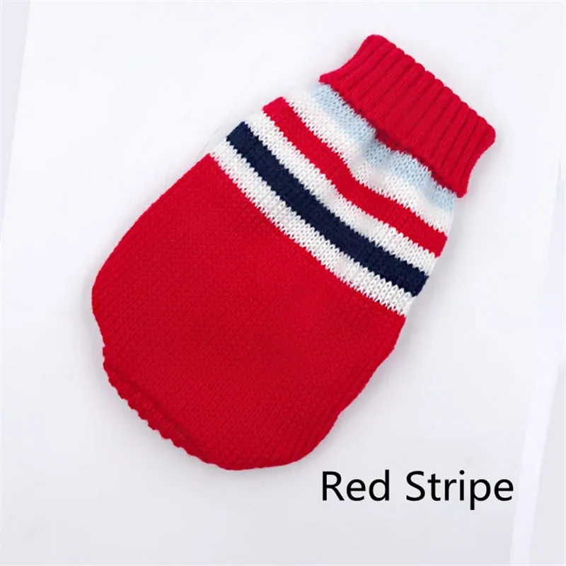 Warm Pet Clothes for Small Medium Dogs Winter Christmas Dogs Sweater