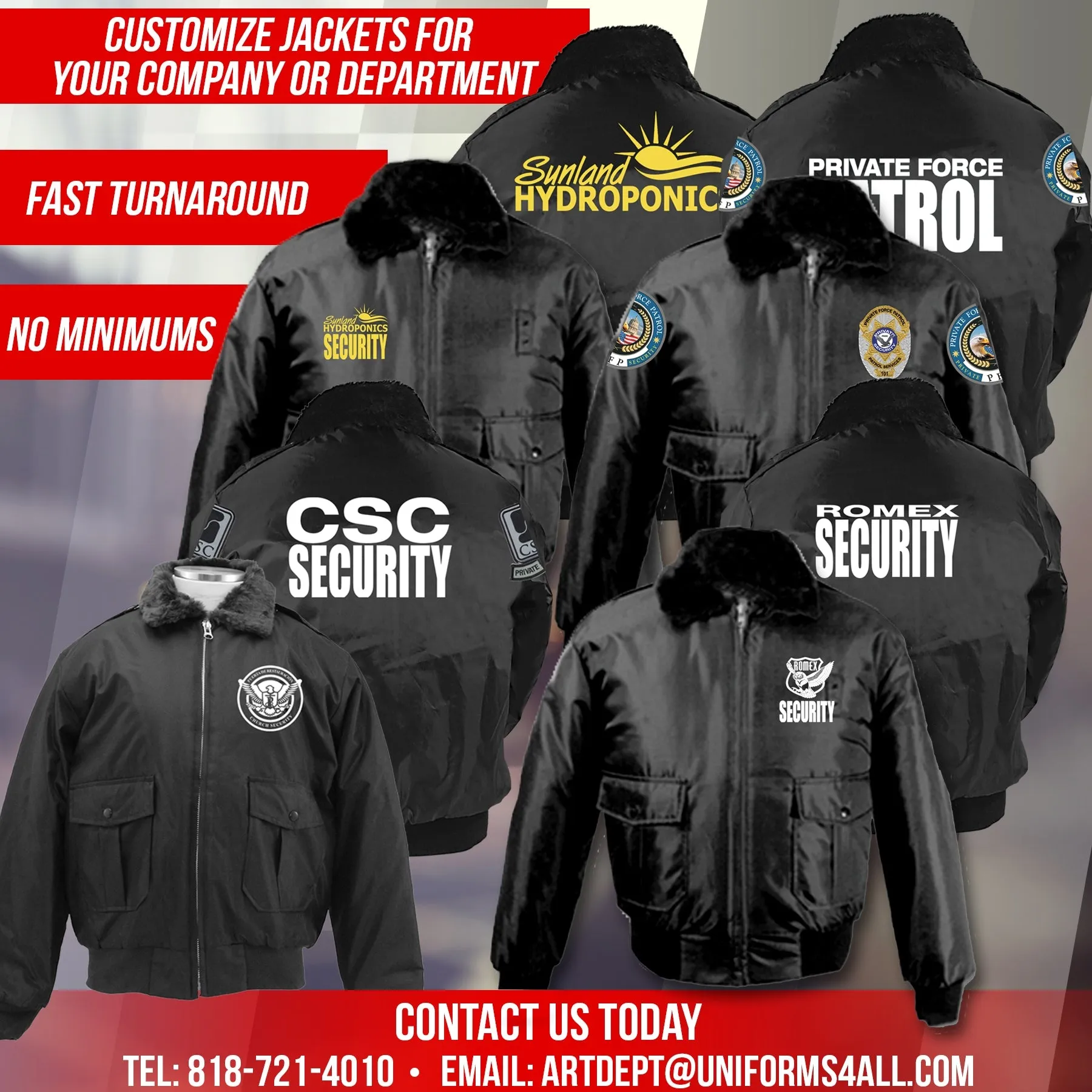 Watch-Guard Bomber Jacket