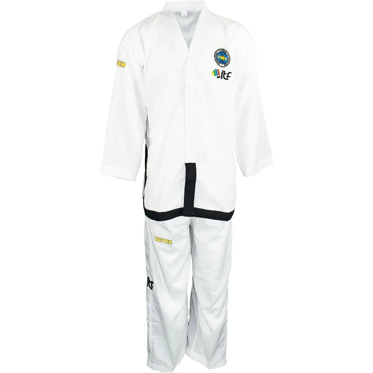 White Top Ten ITF Master Air Deluxe Dobok