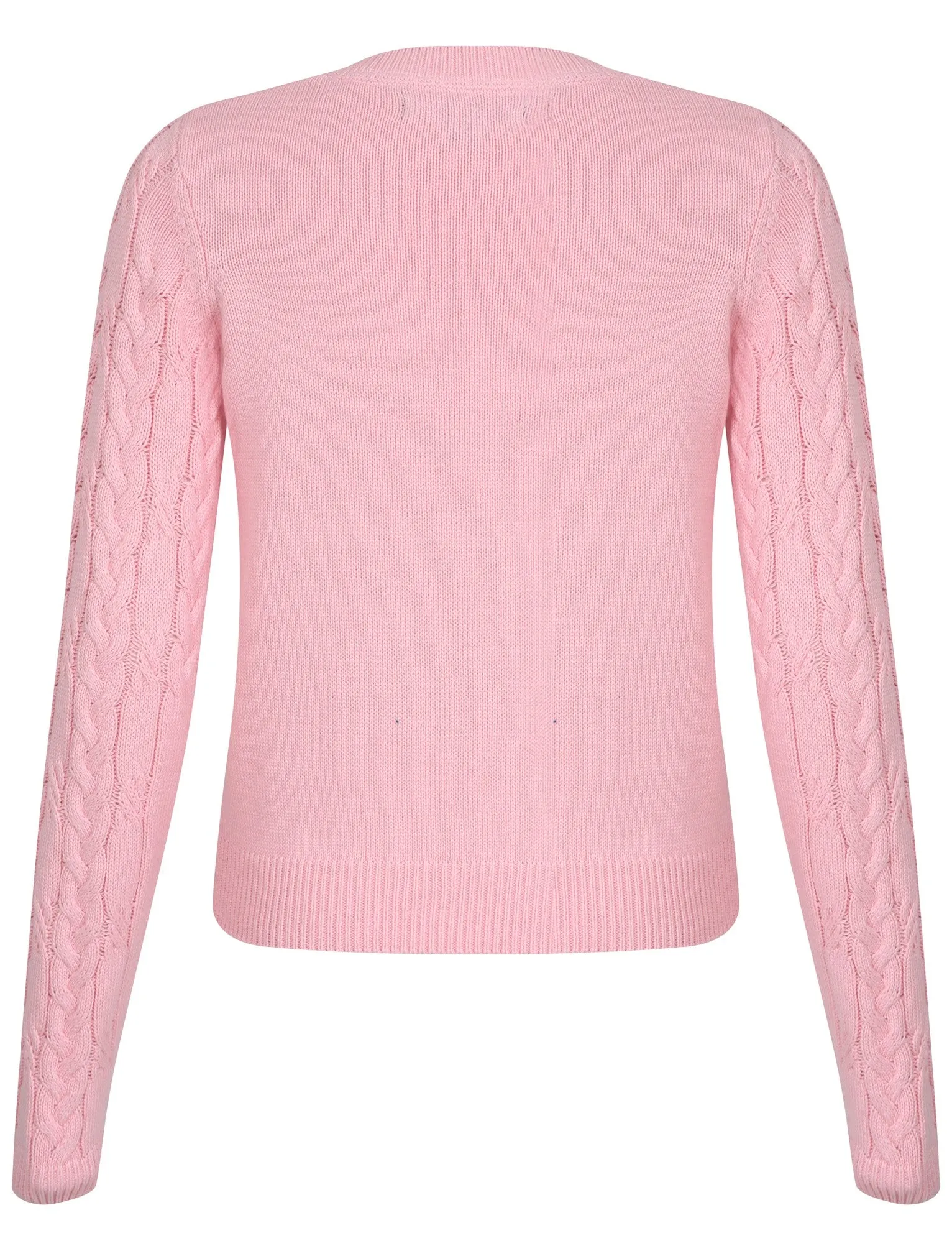 Womens Amara Reya Crew Neck Jumper in Pink