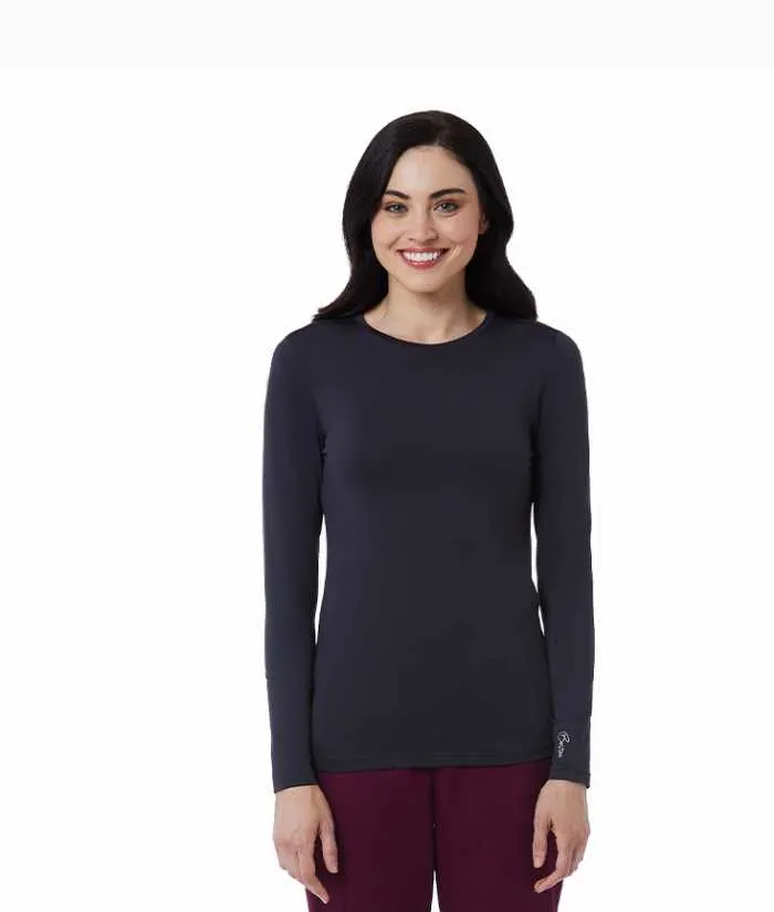 Womens Basic L/S Under Scrub Tee