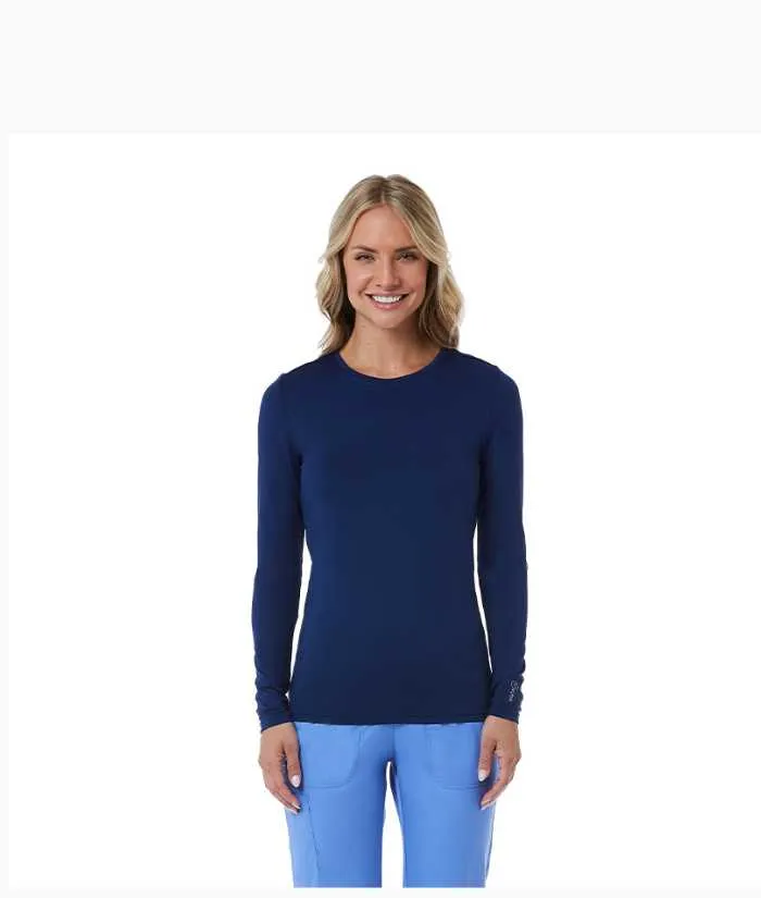 Womens Basic L/S Under Scrub Tee