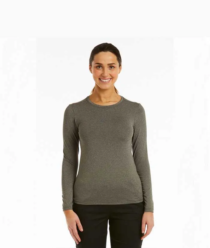 Womens Basic L/S Under Scrub Tee