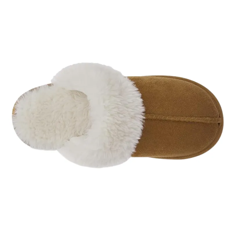 Women's Fluffy Memory Foam Slippers - Cozy Indoor & Outdoor Winter Shoes