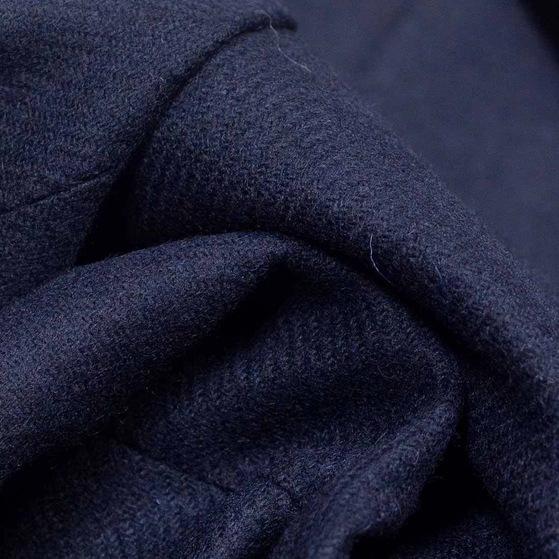 x Sartoria Carrara: Navy sport coat in Abraham Moon lambswool twill 12/13oz