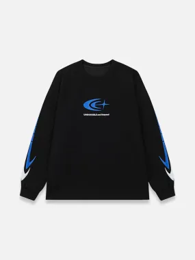 Y2K Futurist Star Sweatshirt