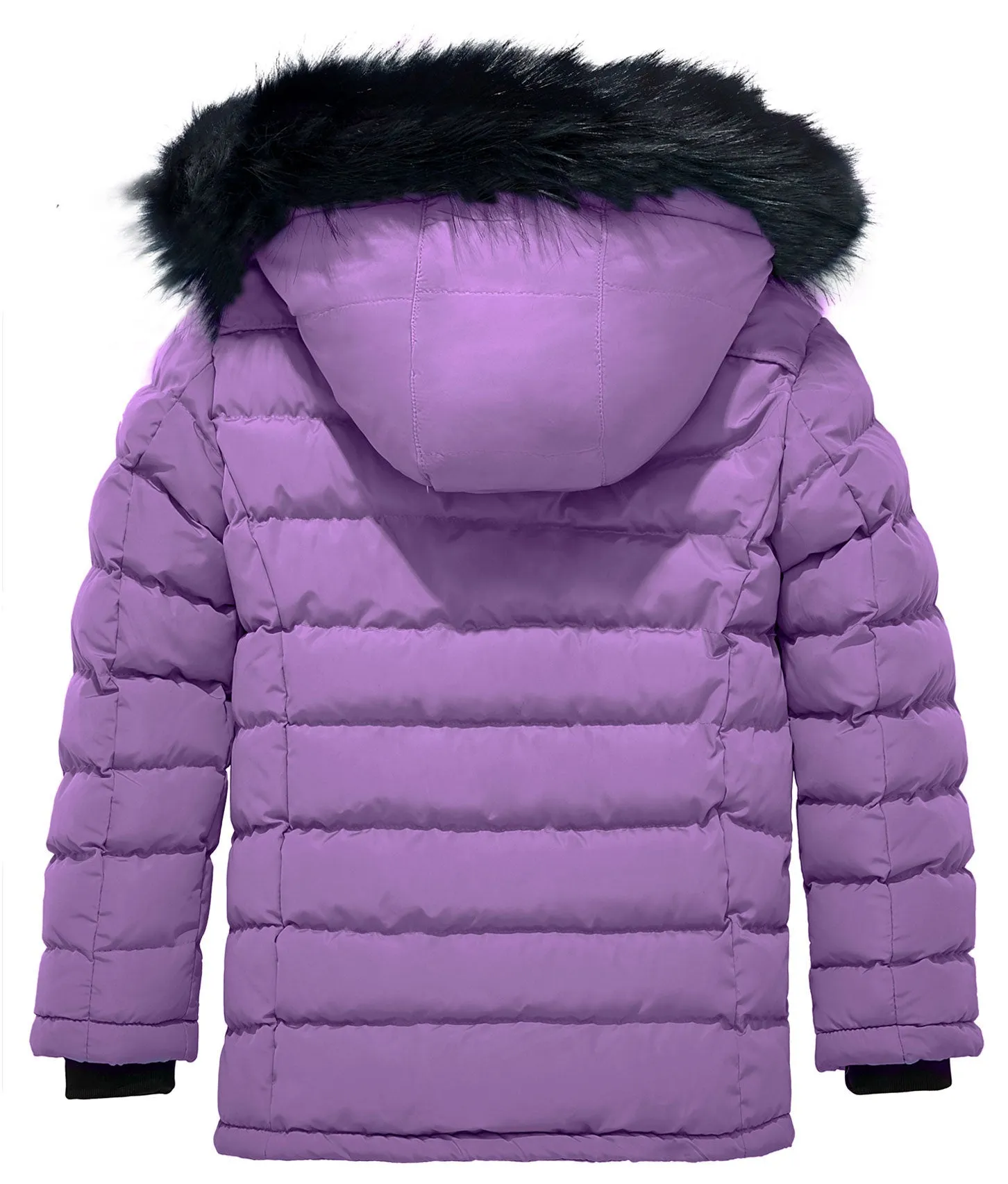 ZSHOW Girls' Puffer Jacket Padded Winter Coat